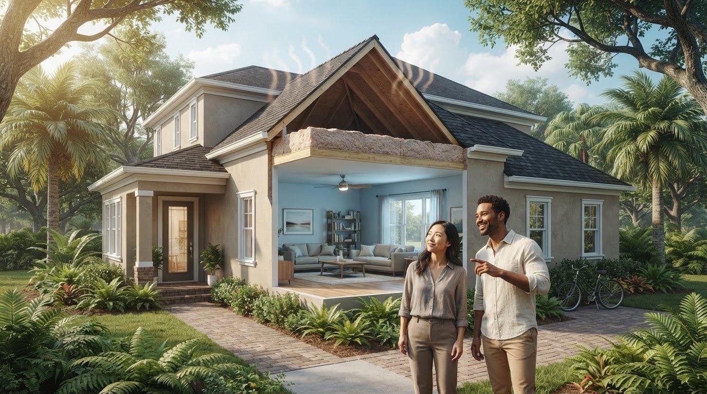 Attic Insulation to Lower Energy Bills in Florida: A Homeowner’s Guide