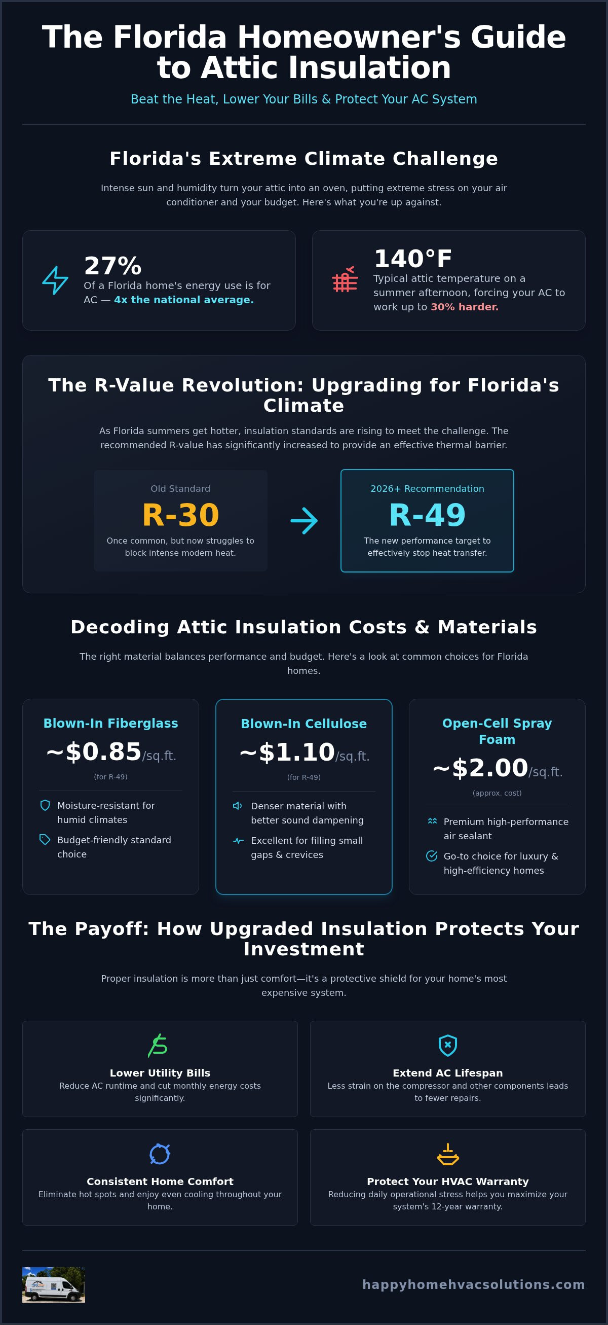 Attic insulation cost Florida